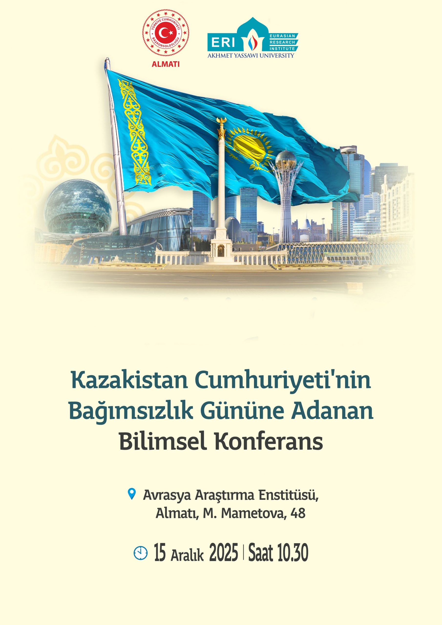 Scientific Conference Dedicated to 16 December – Independence Day